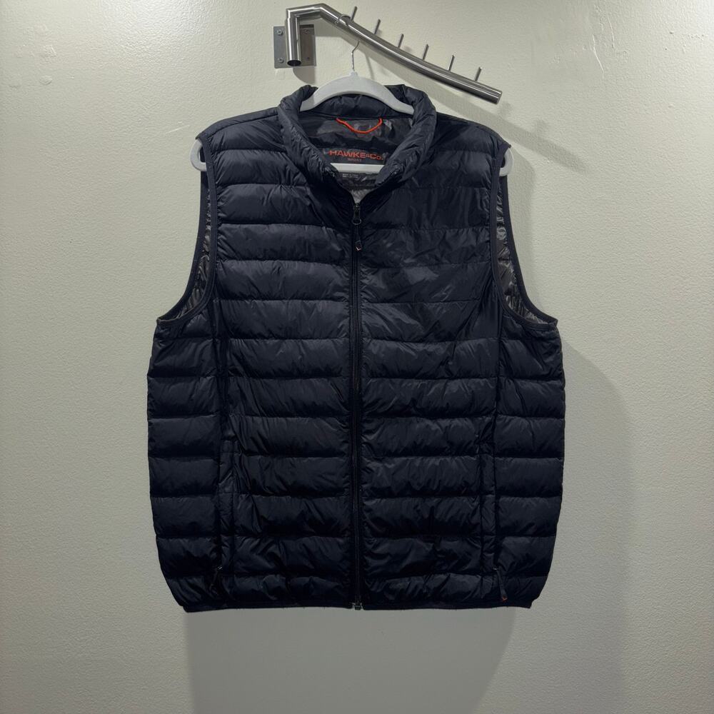Hawke & Co. Black Down Puffer Vest – Size Large - Picture 3 of 15